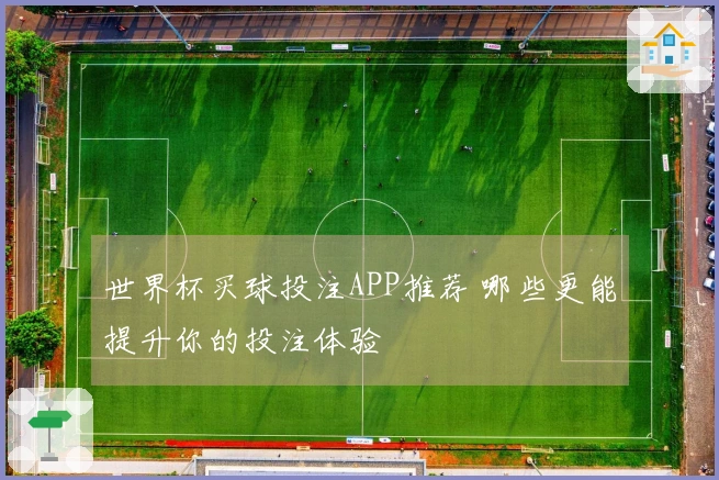 世界杯买球投注APP推荐 哪些更能提升你的投注体验